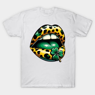 St Patrick Lips T-Shirt